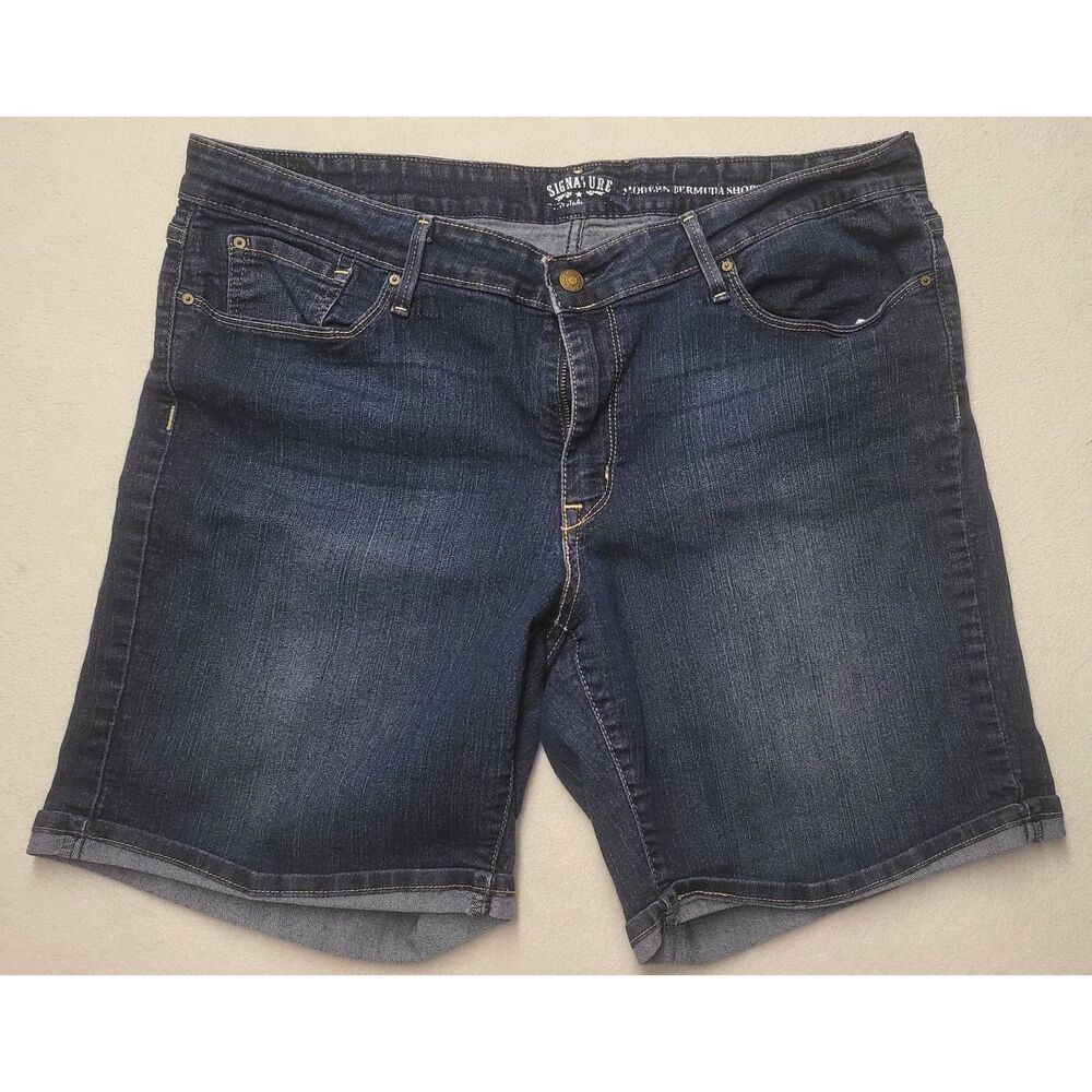 Signature by Levi Strauss Modern Bermuda Womens Shorts 22